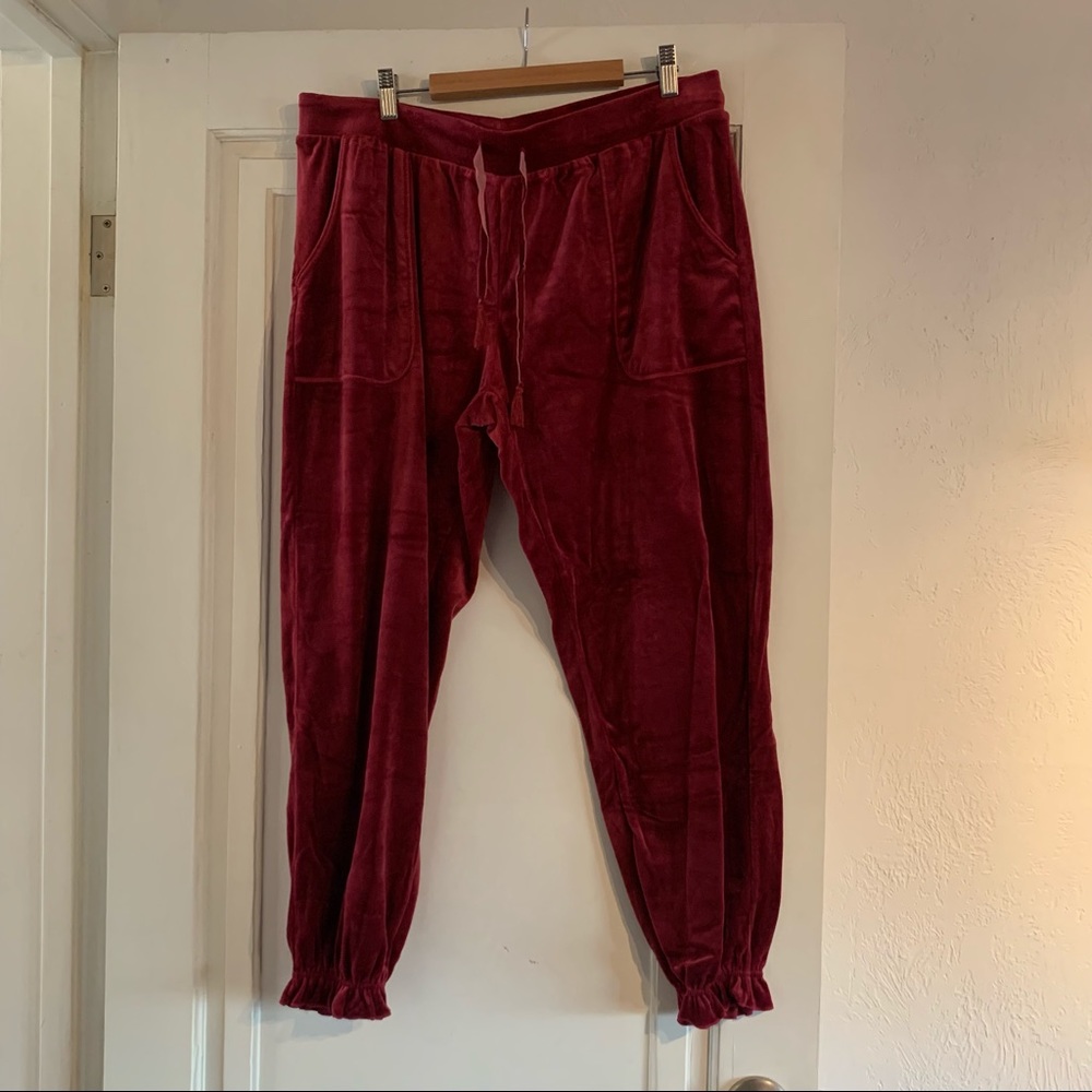 Gilligan & O’Malley Sleepwear Velvet Pajama Pants Target